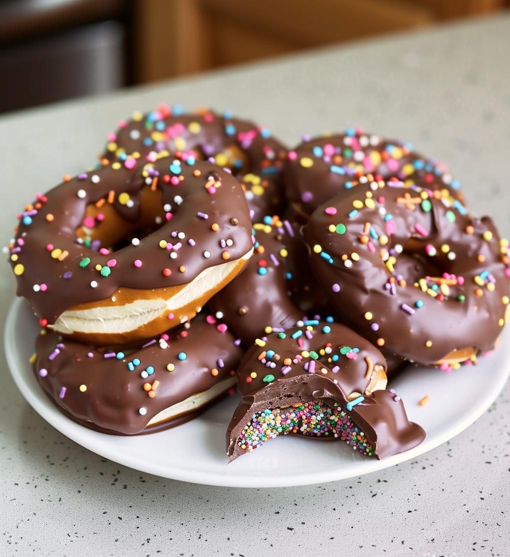 Chocolate Covered Pretzels - detail 1