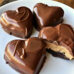 Chocolate Peanut Butter Valentine Hearts
