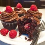 Chocolate Raspberry Cupcakes