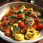 Cowboy Butter Garlic Chicken Tortellini