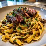 Cowboy Butter Steak Pasta