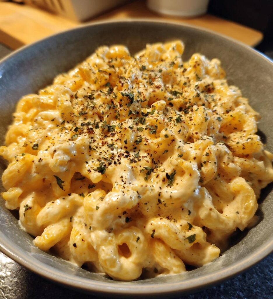 Creamy Chicken Mac and Cheese