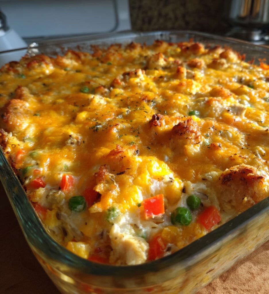 Creamy Chicken Wild Rice Casserole