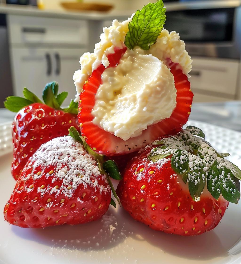 Deviled Strawberries