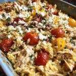 Dump and Bake Chicken Tzatziki Casserole