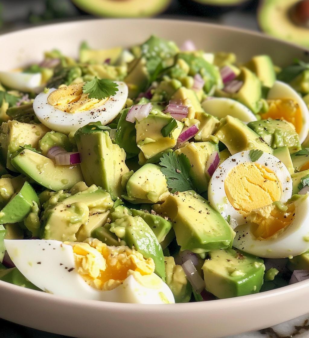 Egg Avocado Salad - detail 1
