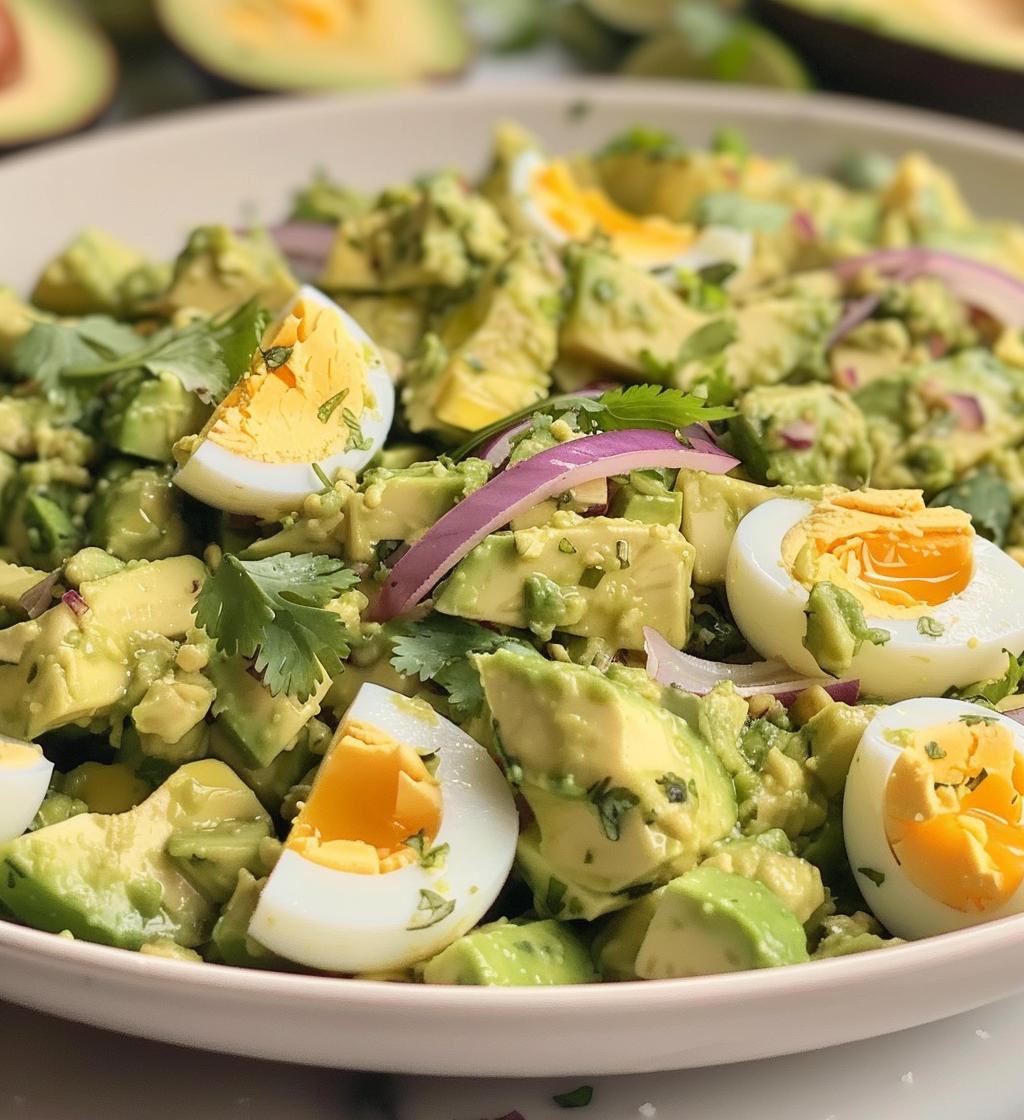 Egg Avocado Salad