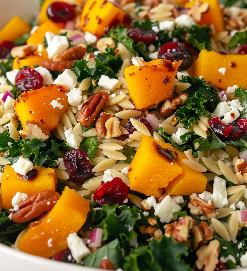 Fall Harvest Orzo Salad - detail 1
