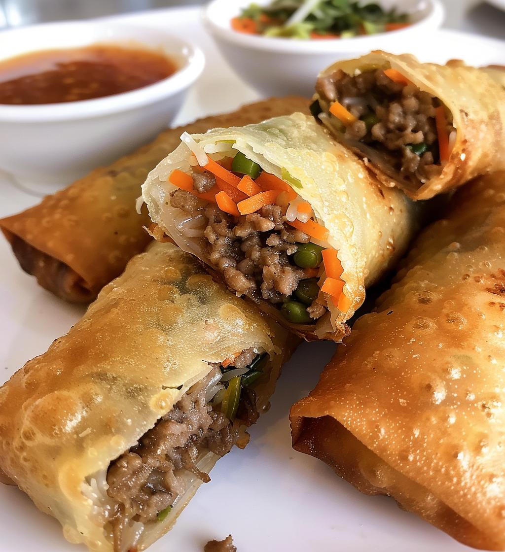 Filipino Lumpia - detail 1