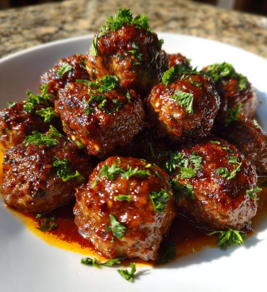 Firecracker Meatballs
