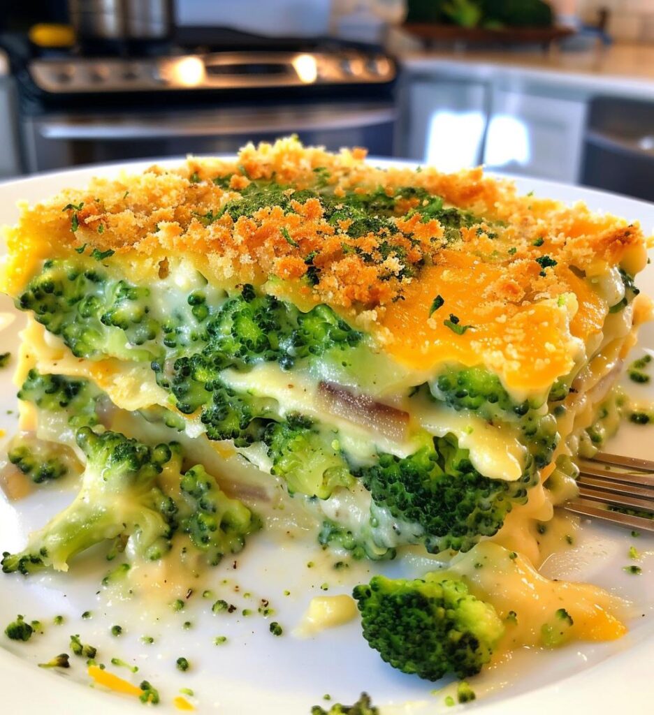 French Onion Broccoli Cheese Casserole
