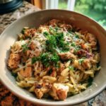 French Onion Chicken Orzo
