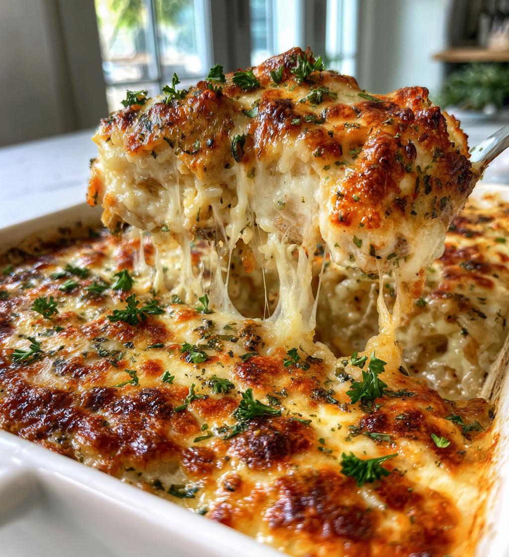 French Onion Chicken Rice Casserole