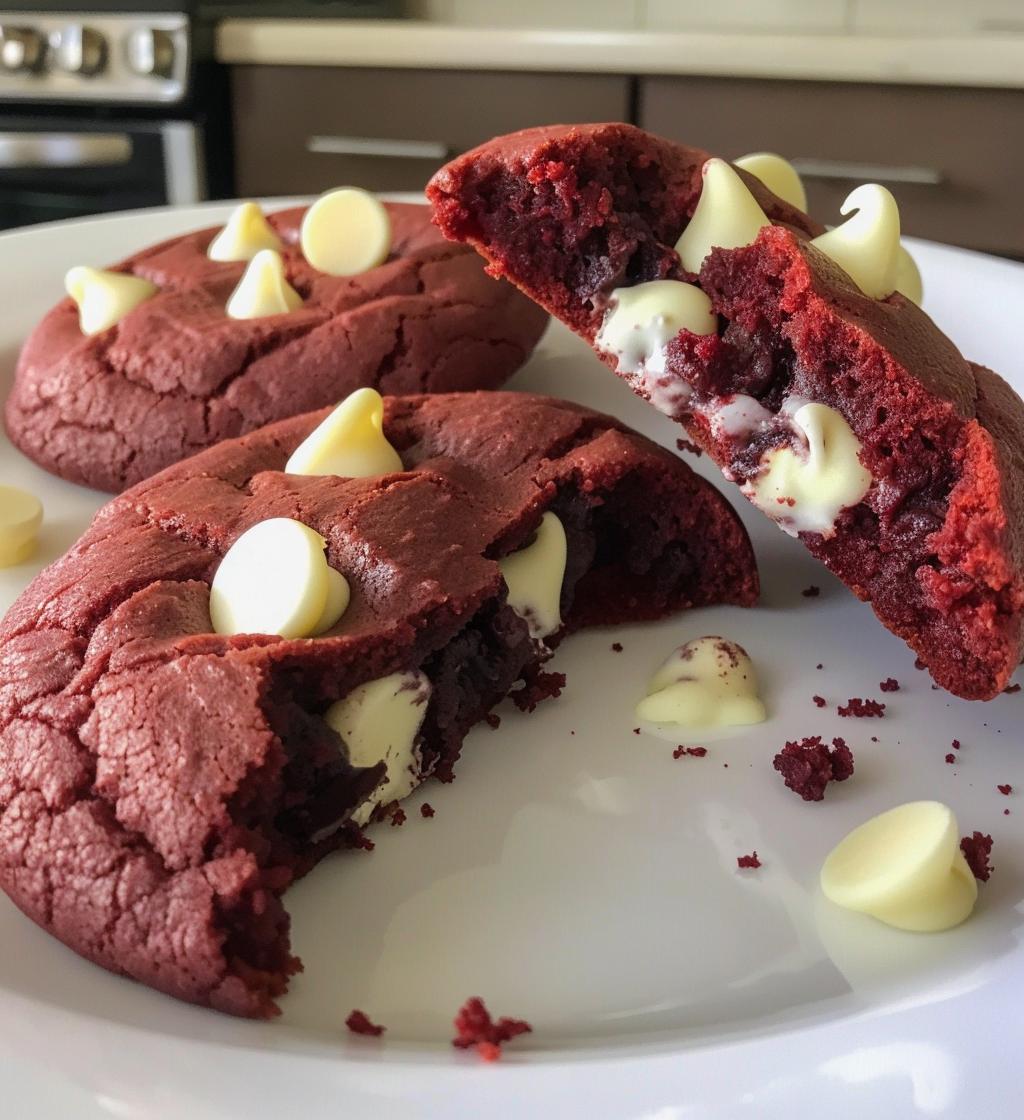Fudgy Red Velvet Cookies - detail 1