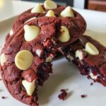 Fudgy Red Velvet Cookies