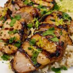 Ginger Lime Pork with Coconut Rice