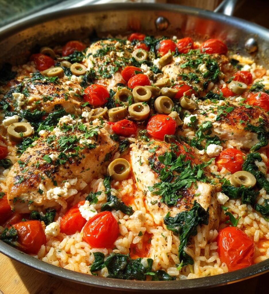 Greek Chicken Casserole