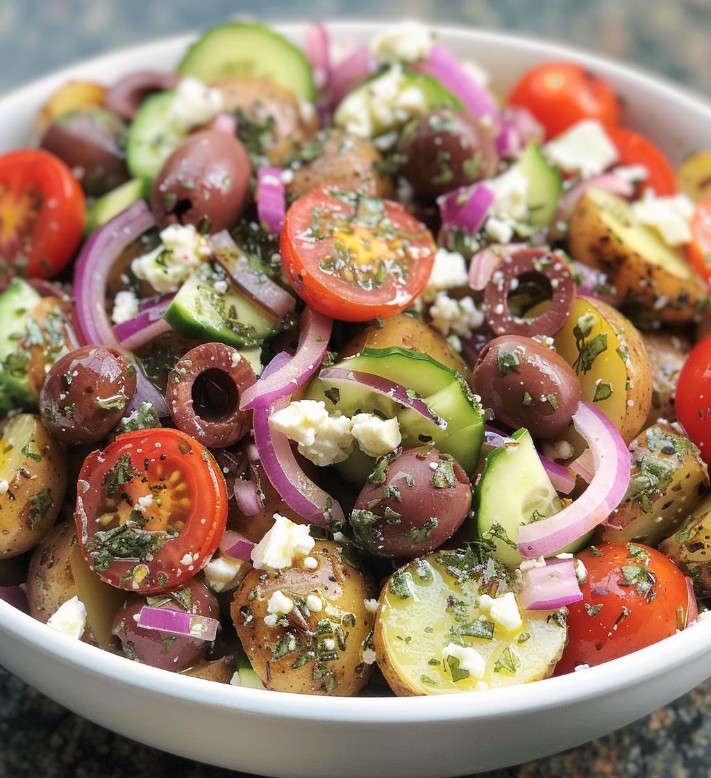 Greek Potato Salad