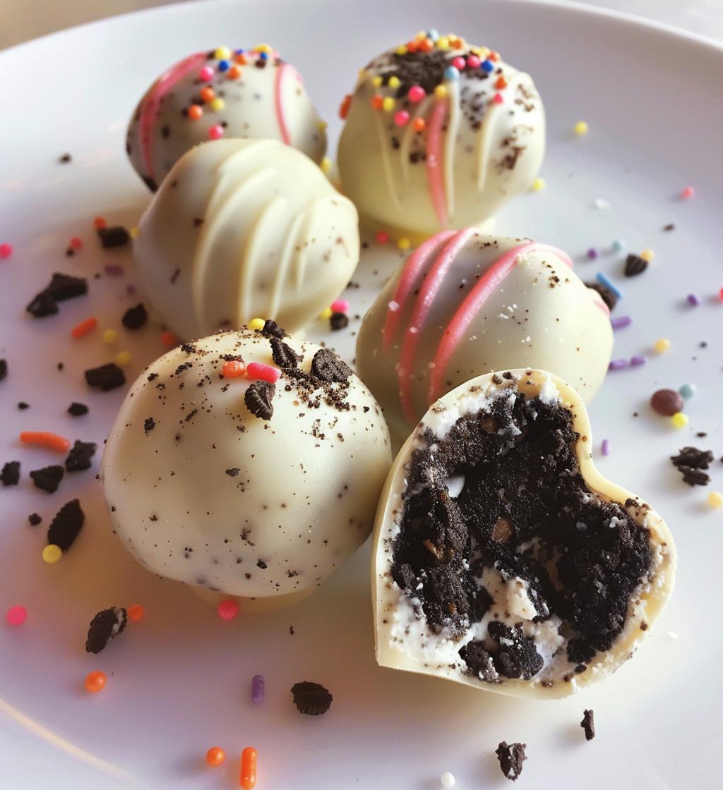 Heart Oreo Truffles - detail 1