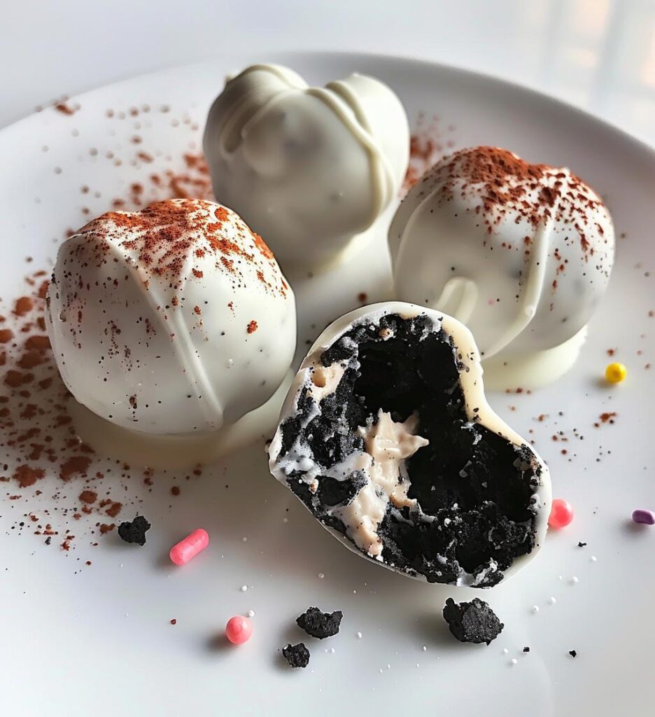 Heart Oreo Truffles