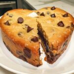 Heart Shaped Cookie Cake