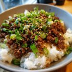 Korean Ground Beef Bowl