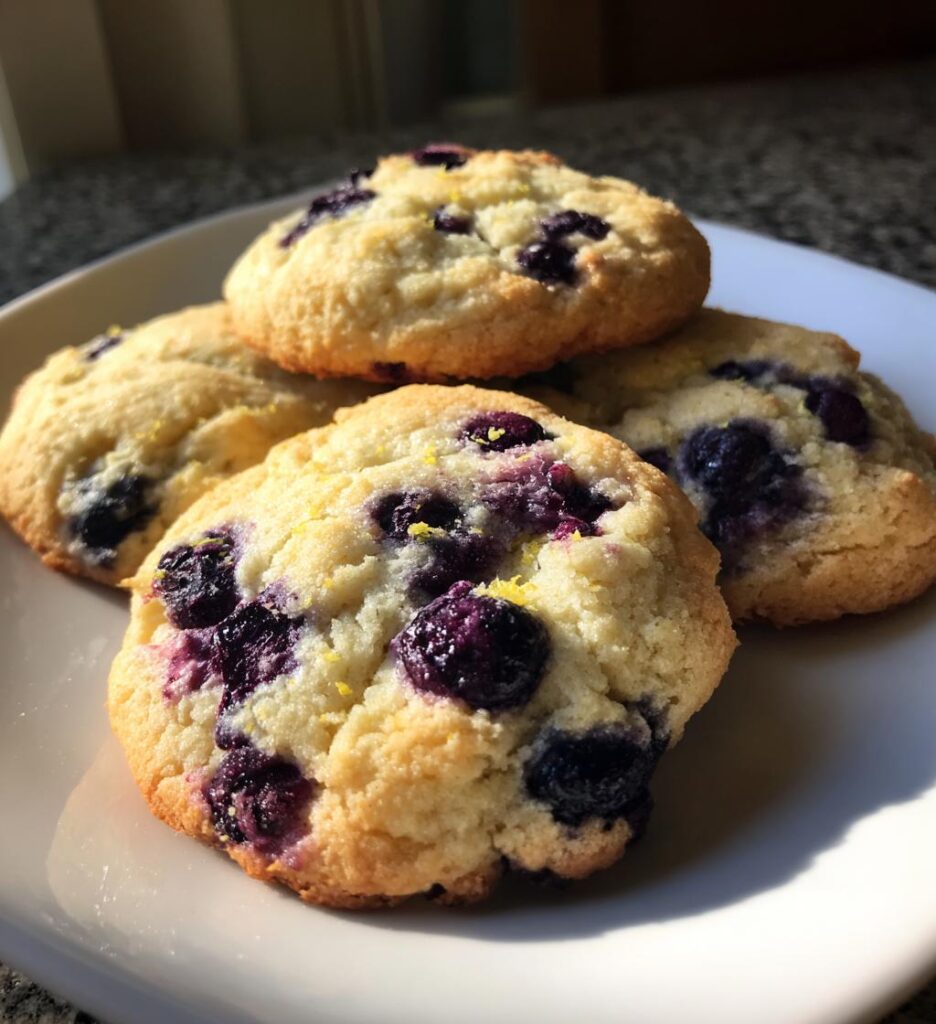 Lemon Blueberry Cookies