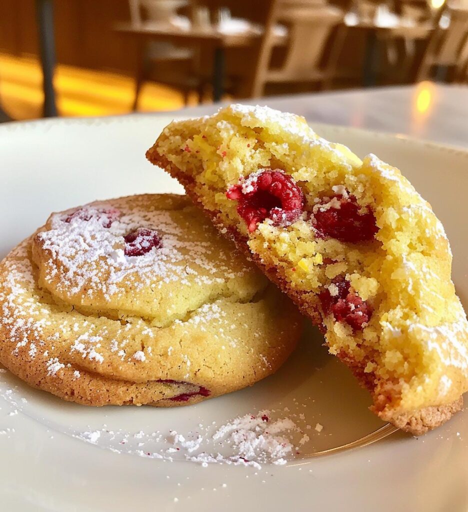 Lemon Raspberry Cookies