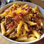 Loaded Bacon Cheeseburger Pasta