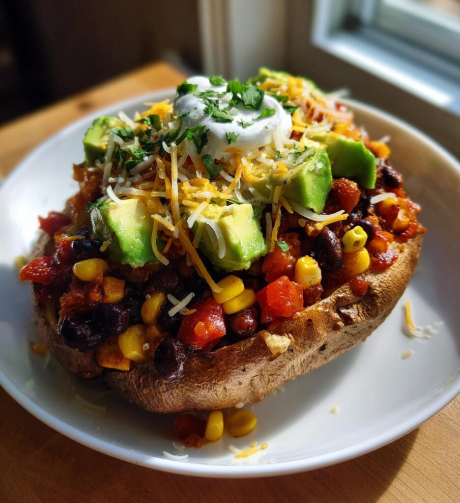 Loaded Potato Taco Bowl