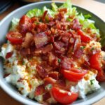 Low Carb BLT Cottage Cheese Bowl