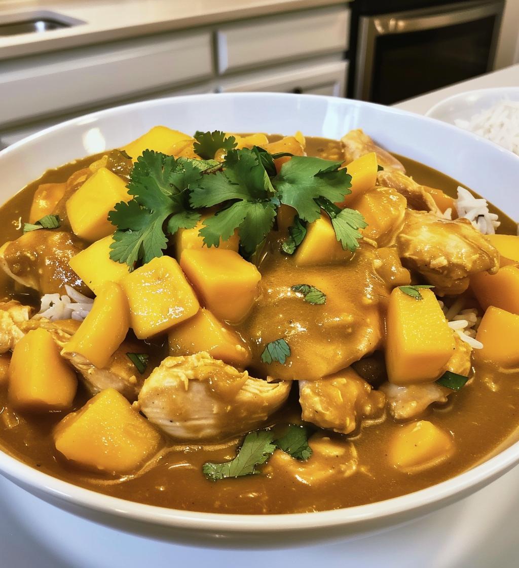 Mango Chicken Curry - detail 1