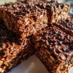 No Bake Chocolate Oatmeal Bars
