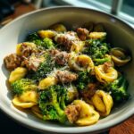 Orecchiette with Sausage and Broccoli
