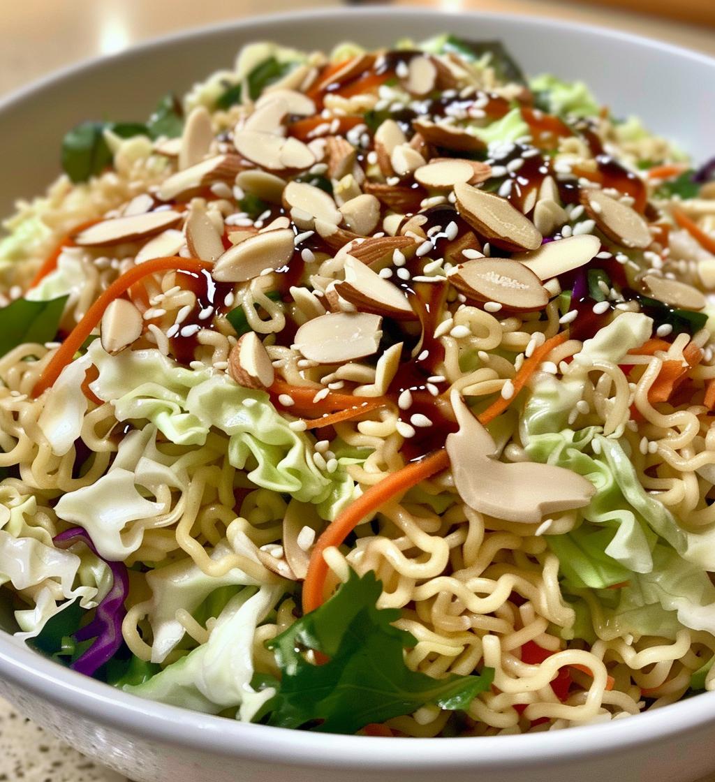 Oriental Ramen Salad - detail 1