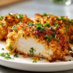 Parmesan Crusted Chicken Sheet Pan