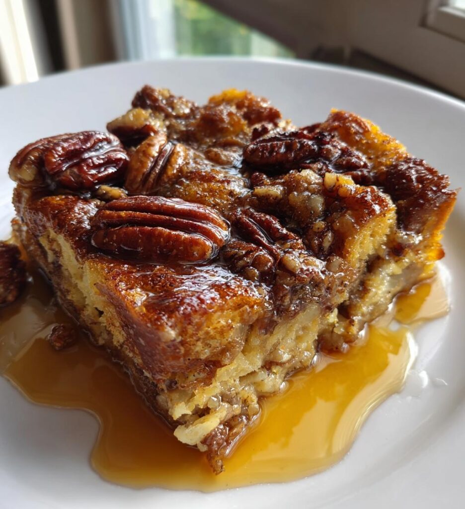 Pecan Pie Bread Pudding
