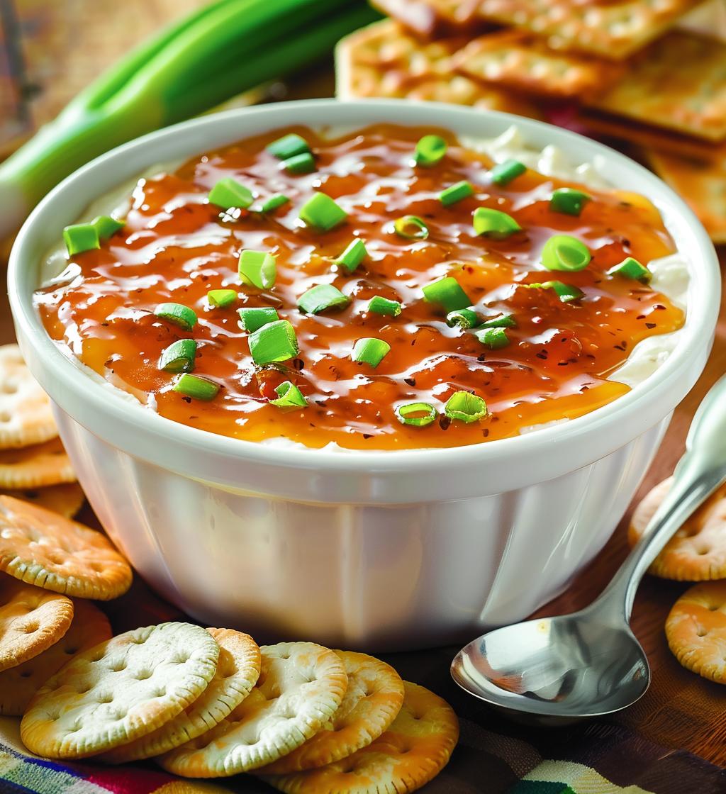 Pepper Jelly Cream Cheese Dip - detail 1