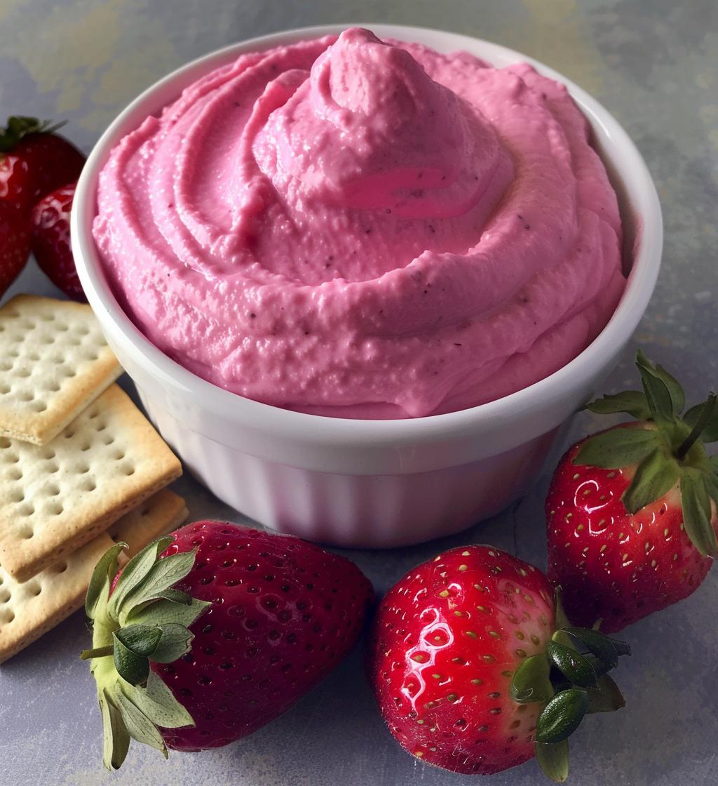 Pink Booty Dip (Valentine Dessert Dip)
