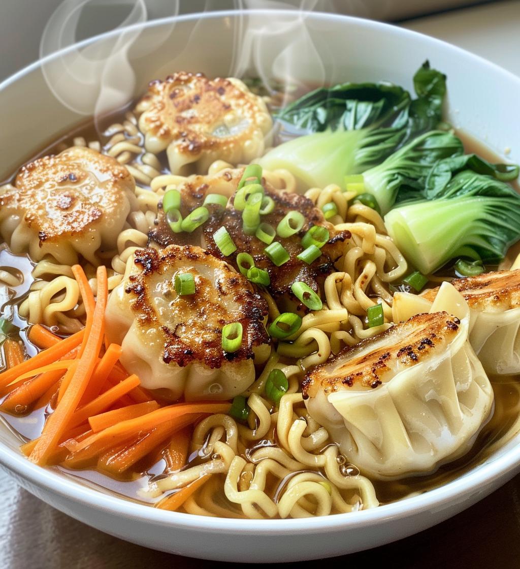 Potsticker Noodle Bowls