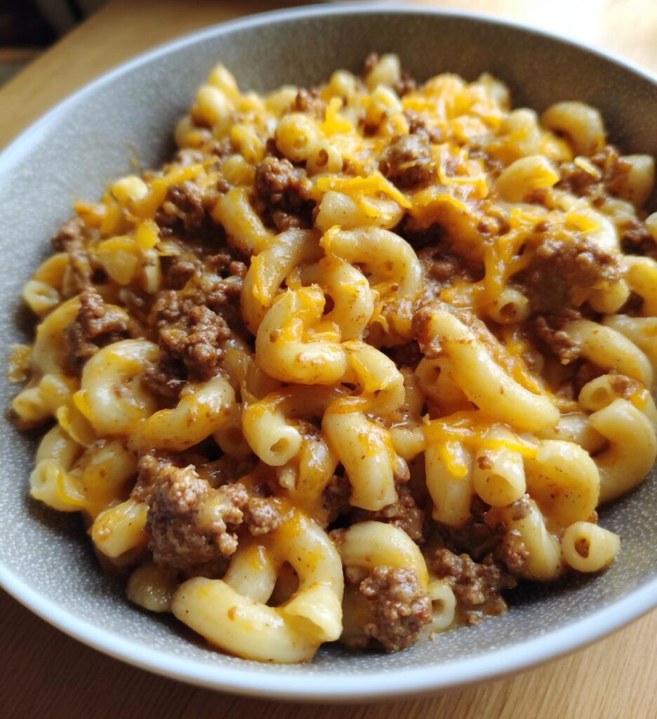 Ranch Beef Cheddar Macaroni