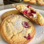 Raspberry Cheesecake Cookies
