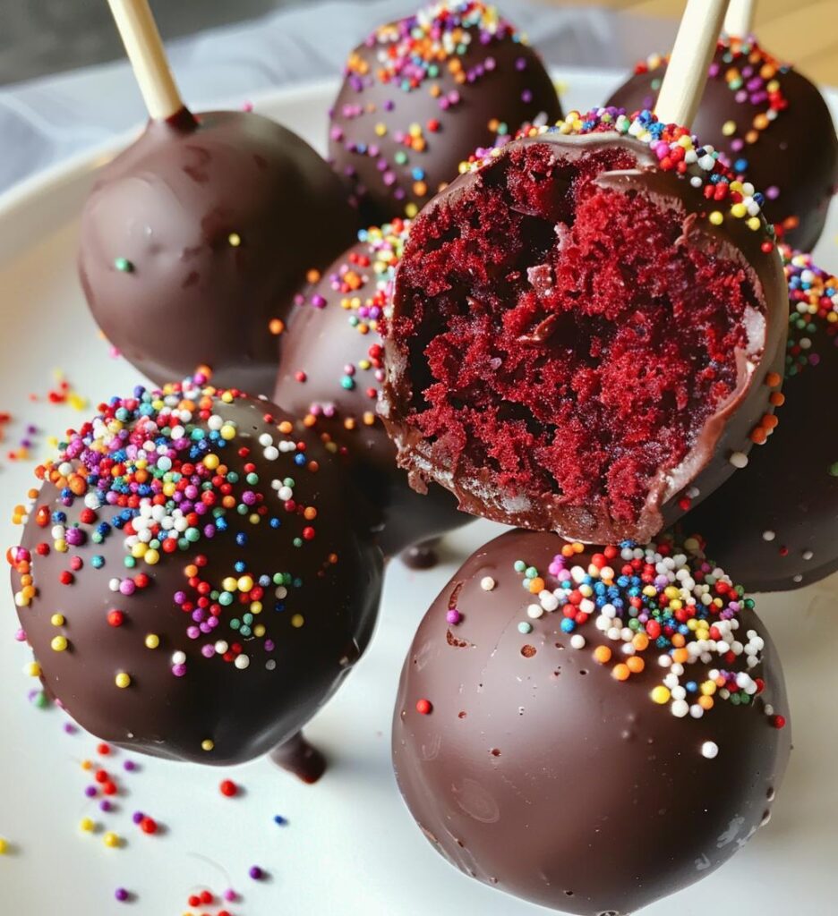 Red Velvet Cake Pops