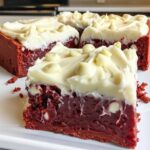 Red Velvet Cookie Bars