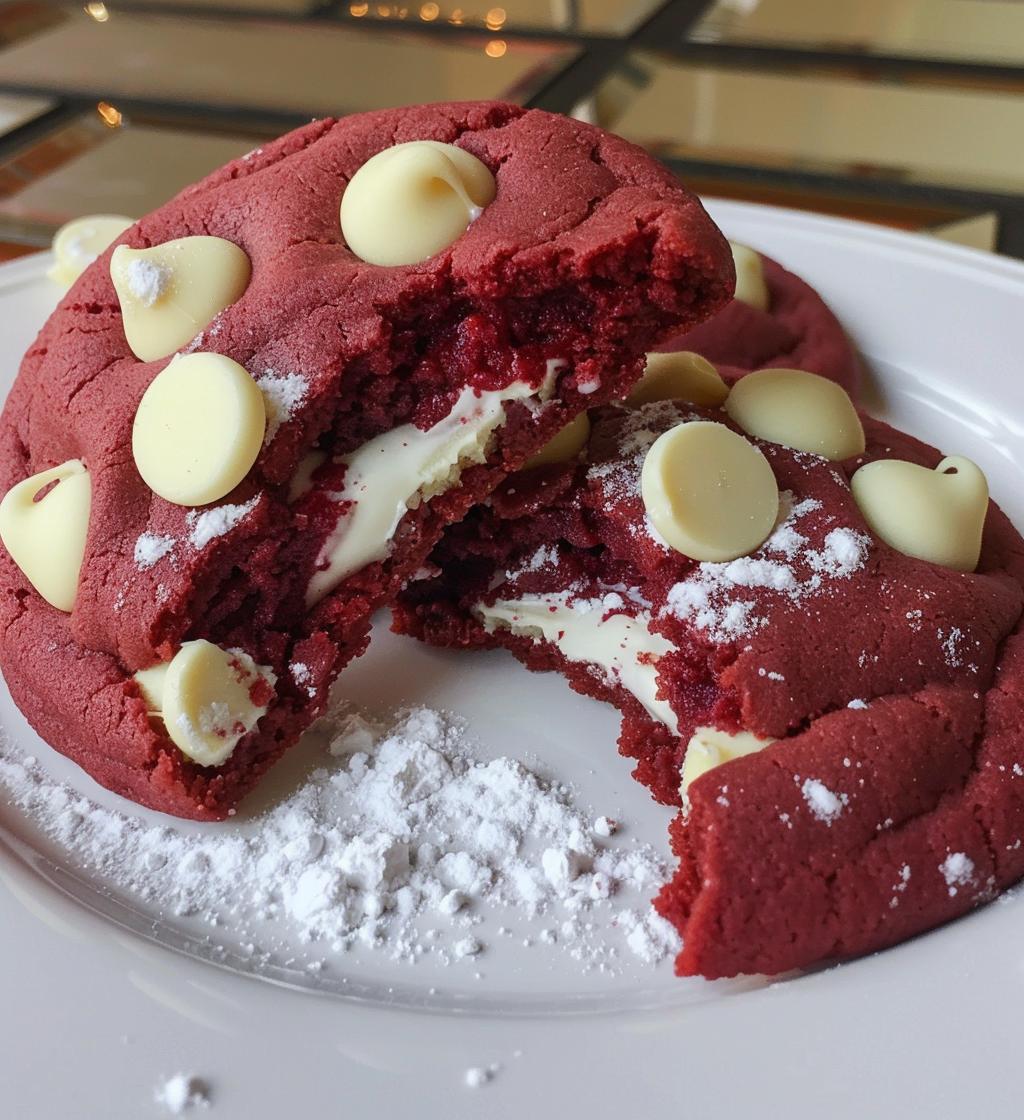 Red Velvet Valentine Cookies - detail 1