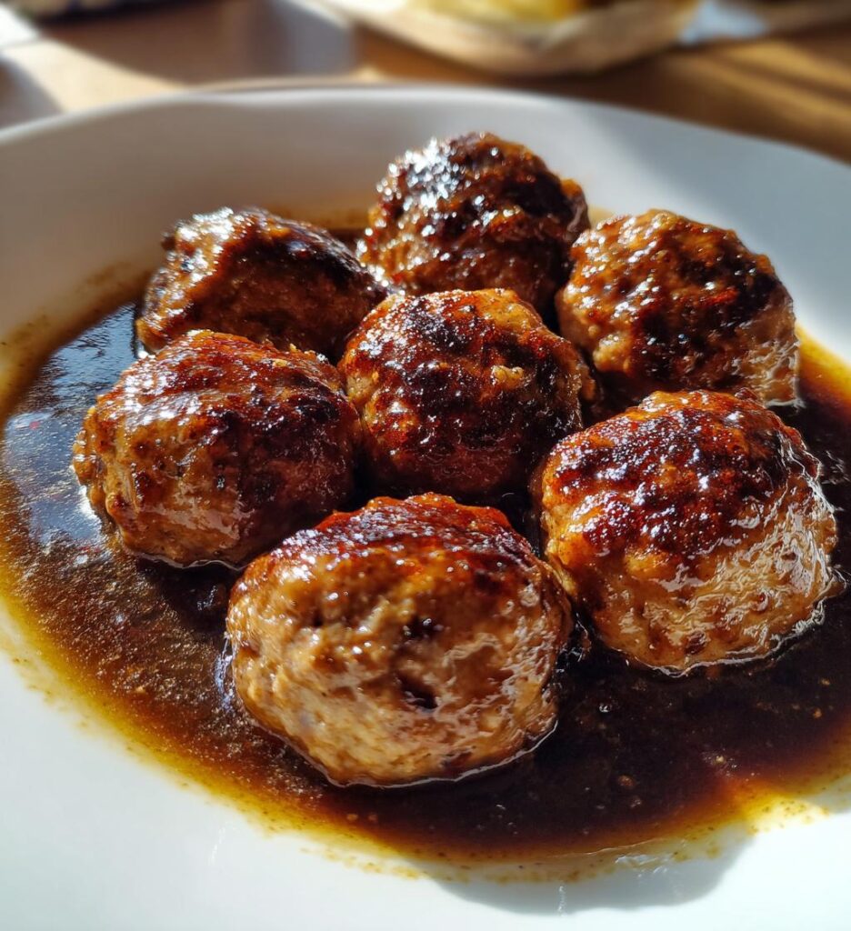 Salisbury Steak Meatballs