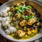 Salsa Verde Chicken Rice