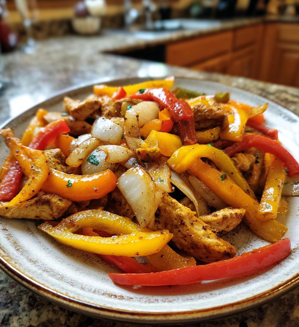 Sheet Pan Chicken Fajitas