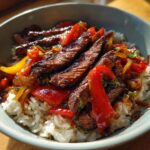 Skirt Steak Rice Bowls