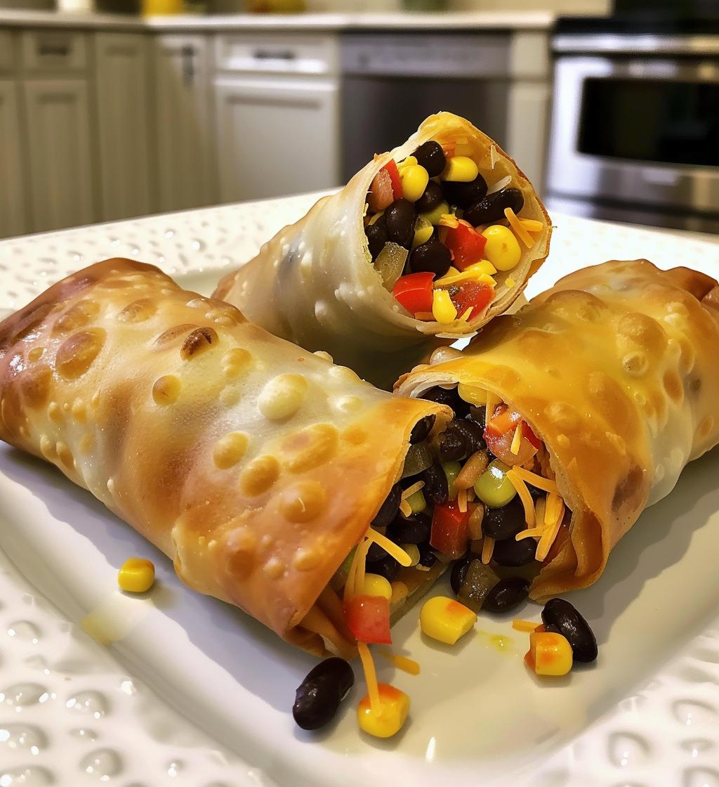 Southwest Eggrolls - detail 1